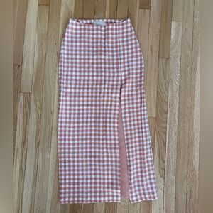 Paloma wool gingham skirt